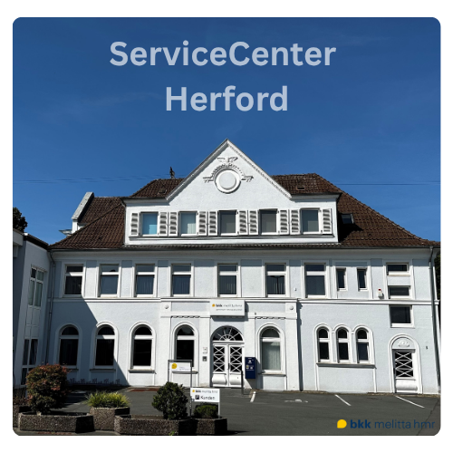 ServiceCenter der Krankenkasse bkk melitta hmr in Herford, Am Kleinbahnhof 5 32051 Herford